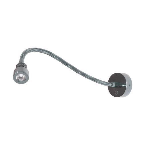 Prebit LED-Flexleuchte 01, 300mm, chrom-glanz, max