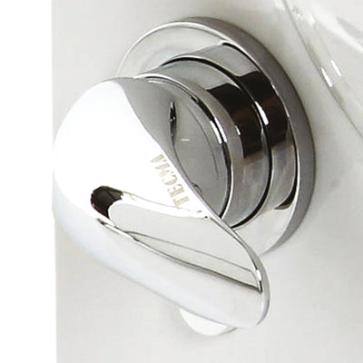 Tecma Privilege Toilette 24V Standard weiß mit Bidet, Softclose, All in one 2 Tasten, Magnetventil