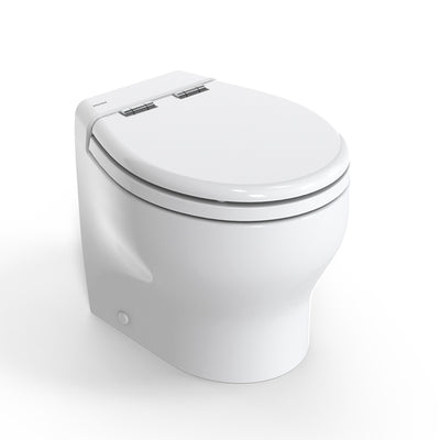 Tecma Elegance 2G Cut Toilette 12V Short weiß, Softclose, All in one 2 Tasten, Einlasspumpe
