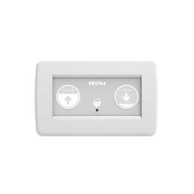 Tecma Silence Plus 2G Toilette 12V Standard weiß mit Bidet, Softclose, All in one 2 Tasten, Einlasspumpe