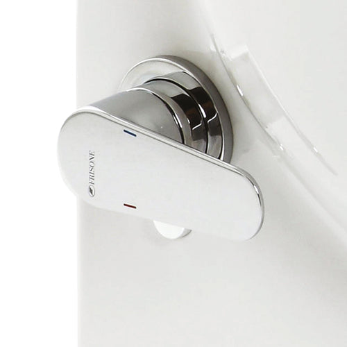 Tecma Silence Plus 2G Toilette 12V Standard weiß mit Bidet, Softclose, All in one 2 Tasten, Magnetventil