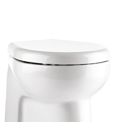 Tecma Silence Plus 2G Toilette 12V Standard weiß mit Bidet, Softclose, All in one 2 Tasten, Einlasspumpe