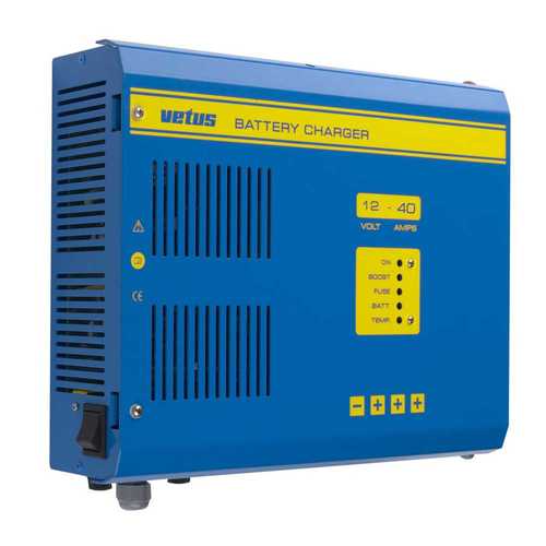 Vetus Batterielader 12V/40A 3 Ausg.