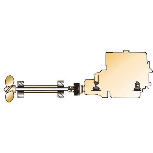 Vetus Flexible Kupplung BULLFLEX8 für 1 1/2' Welle