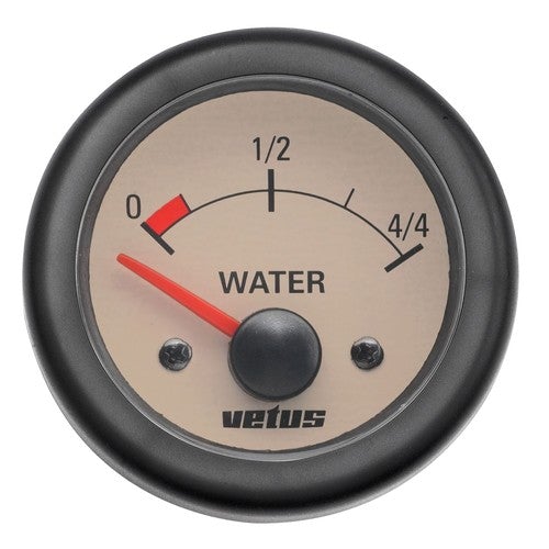 Vetus Frischwasseranzeige, verschiedene Farben, 12/24 Volt