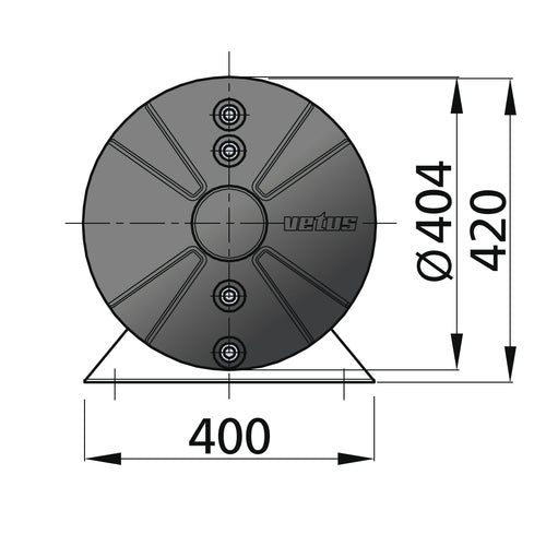 Vetus Warmwasserboiler, doppelwandig, 20 bis 75 Liter