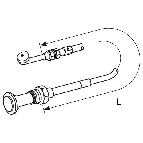 Webasto Bowdenzug L=1.500 mm